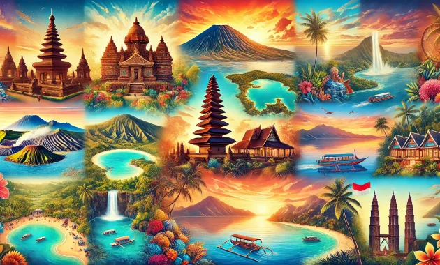 10 Destinasi Wisata Seru di Indonesia yang Wajib Kamu Kunjungi Sebelum 2024!