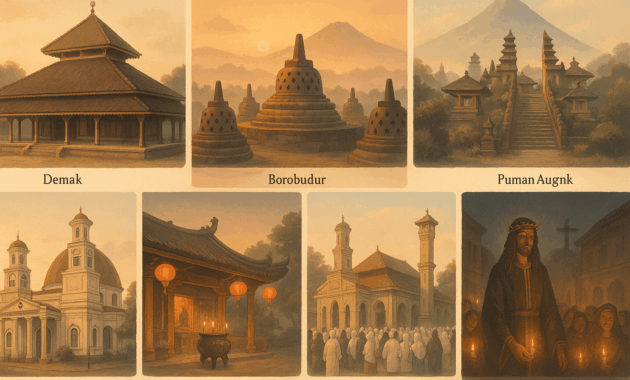 7 Tempat Wisata Religius Paling Damai di Indonesia yang Wajib Kamu Kunjungi Sekali Seumur Hidup