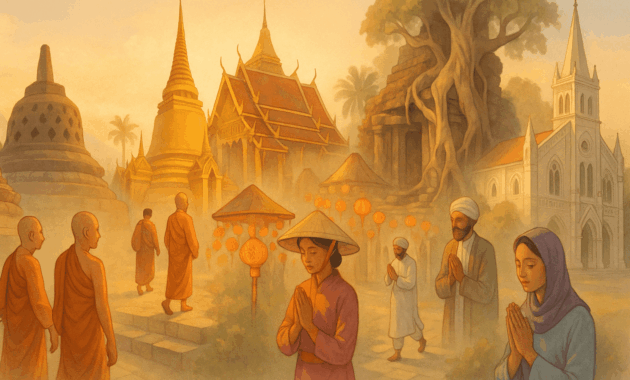 5 Tempat Ziarah Paling Populer di Asia Tenggara—Penuh Makna dan Sejarah