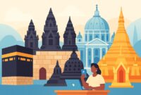 10 Tempat Wisata Religius Paling Ikonik di Dunia, Bikin Perjalananmu Lebih Bermakna