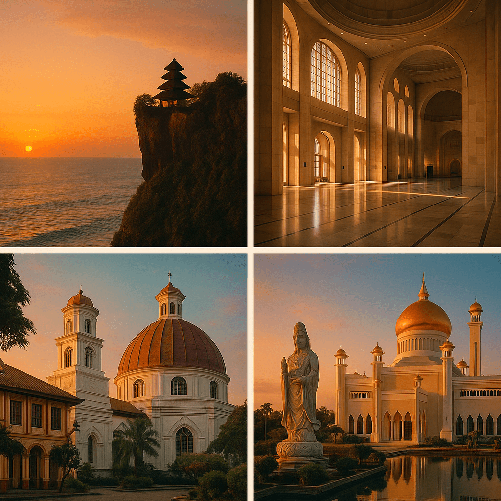 5 Spot Wisata Religius Paling Kekinian dengan Nuansa Estetik