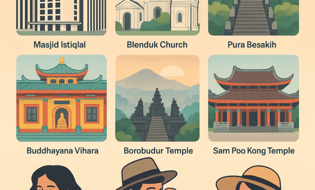 6 Wisata Religius dengan Arsitektur Megah yang Bikin Feed Instagram Auto Estetik