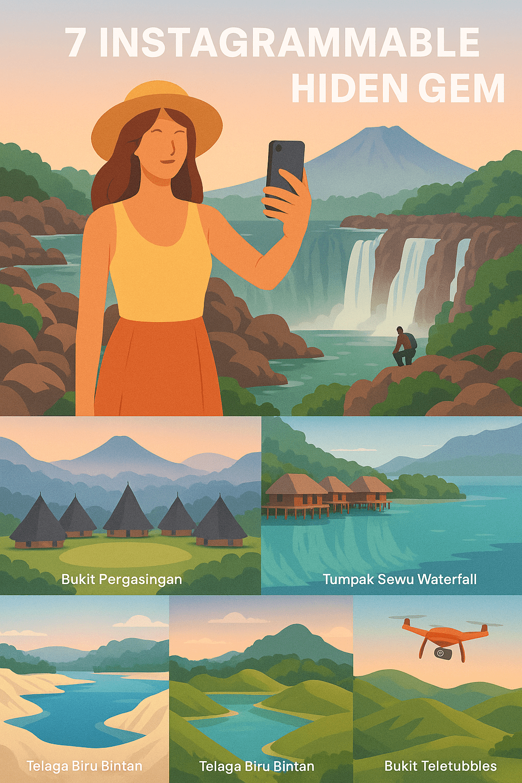 7 Spot Hidden Gem Paling Instagrammable untuk Traveler Kekinian