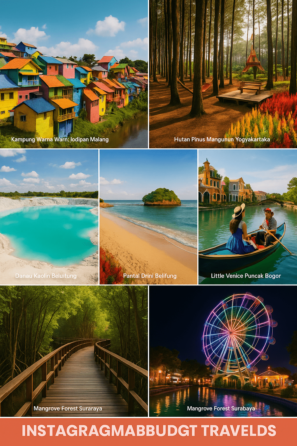 8 Rekomendasi Wisata Instagrammable Murah Meriah tapi Super Keren