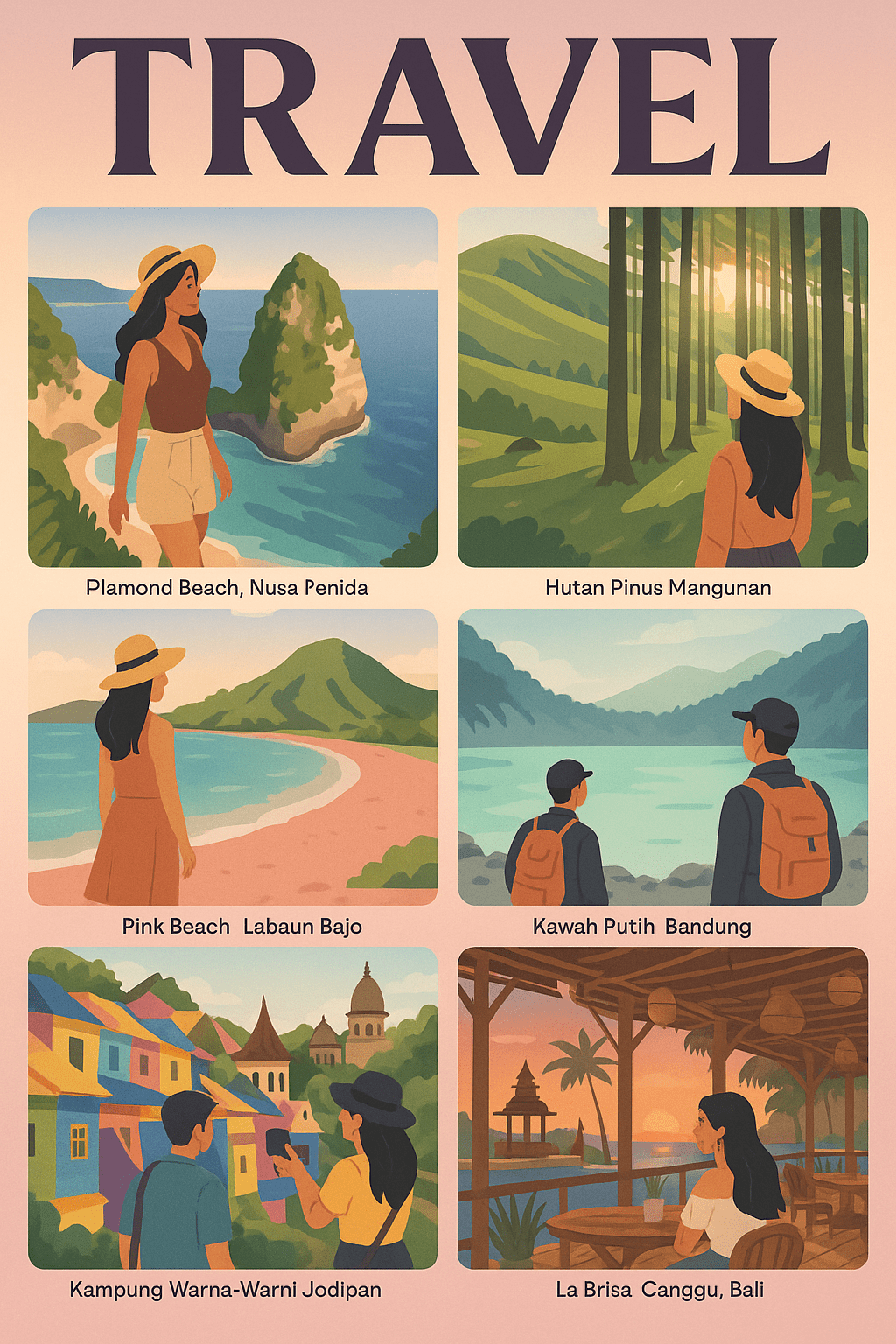 8 Tempat Wisata Instagrammable yang Bikin Feed Makin Glowing