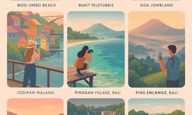 9 Rekomendasi Wisata Instagrammable Anti Mainstream untuk Liburan Seru