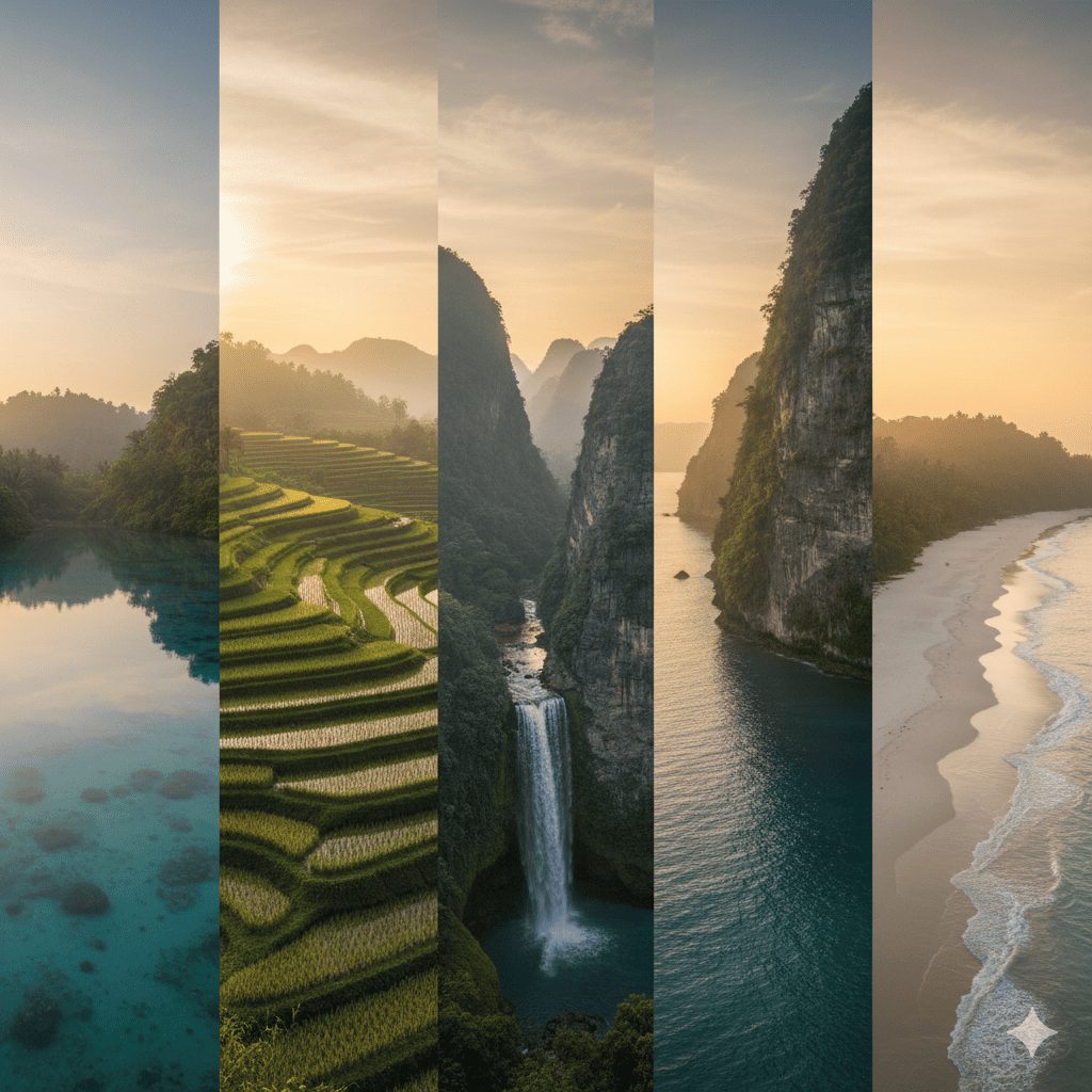 25 objek wisata tersembunyi di Indonesia Panduan Lengkap Rute, HTM, & Tips Hemat Terbukti